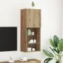 Aparador para TV con luces LED en roble artesanal 40,5x30x102 cm | Foro24.es | Tu tienda online para hogar, jardín y más Foro24.es