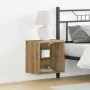 Estante flotante 2 pcs roble artesanal 40x28.5x40 cm madera elaborada | Foro24.es | Tu tienda online para hogar, jardín y más Foro24.es