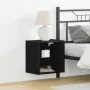 Estante flotante 2 pcs Negro Roble 40x28,5x40 cm Madera Compensada | Foro24.es | Tu tienda online para hogar, jardín y más Foro24.es