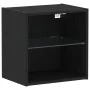 Estante flotante 2 pcs Negro Roble 40x28,5x40 cm Madera Compensada | Foro24.es | Tu tienda online para hogar, jardín y más Foro24.es