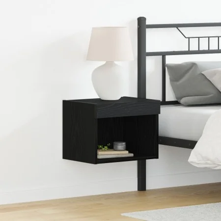Armario de pared con luces LED Roble Negro 40x30x30 cm | Foro24.es | Tu tienda online para hogar, jardín y más Foro24.es