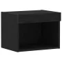 Armario de pared con luces LED Roble Negro 40x30x30 cm | Foro24.es | Tu tienda online para hogar, jardín y más Foro24.es