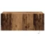 Cabinet de TV con luces LED Madera antigua 80x35x31 cm de , Muebles TV - Ref: Foro24-863104, Precio: 67,46 €, Descuento: -5%%