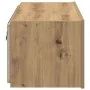 Mueble de TV con luces LED Roble Artesanal 80x35x31 cm | Foro24.es | Tu tienda online para hogar, jardín y más Foro24.es