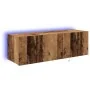 Cabinet de TV con luces LED Madera Vieja 100x35x31 cm by , TV Furniture - Ref: Foro24-863110, Price: 79,03 €, Discount: -5%%
