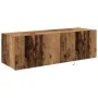 Cabinet de TV con luces LED Madera Vieja 100x35x31 cm by , TV Furniture - Ref: Foro24-863110, Price: 79,03 €, Discount: -5%%