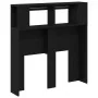 Cabecera de Almacenamiento con Luces LED Roble Negro 100x18,5x103,5 cm | Foro24.es | Tu tienda online para hogar, jardín y más Foro24.es
