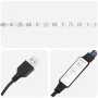 Cabezal de Almacenamiento con Luces LED Roble Negro 180x18,5x103,5 cm | Foro24.es | Tu tienda online para hogar, jardín y más Foro24.es