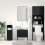 Gabinete de Fregadero de Baño Roble Negro 60x33x60 cm Madera de Calidad | Foro24.es | Tu tienda online para hogar, jardín y más Foro24.es