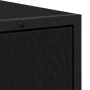 Armario de Lavabo de Baño Roble Negro 80x33x60 cm Madera Contrachapada | Foro24.es | Tu tienda online para hogar, jardín y más Foro24.es