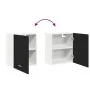 Gabinete Colgante de Roble Negro 50x31x60 cm Hecho de Madera Elaborada | Foro24.es | Tu tienda online para hogar, jardín y más Foro24.es