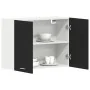 Armario colgante de roble negro - 80x31x60 cm - Hecho de madera elaborada | Foro24.es | Tu tienda online para hogar, jardín y más Foro24.es