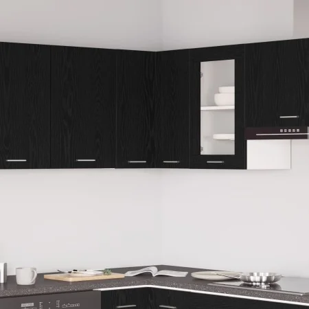Gabinete de esquina colgante - Roble negro - 57x57x60 cm - Hecho de madera elaborada | Foro24.es | Tu tienda online para hogar, jardín y más Foro24.es