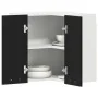 Gabinete de esquina colgante - Roble negro - 57x57x60 cm - Hecho de madera elaborada | Foro24.es | Tu tienda online para hogar, jardín y más Foro24.es