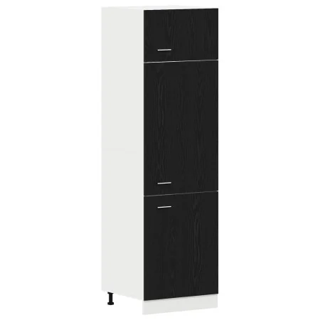 Gabinete para Frigorífico en Roble Negro - 60x57x207 cm | Foro24.es | Tu tienda online para hogar, jardín y más Foro24.es