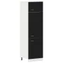 Gabinete para Frigorífico en Roble Negro - 60x57x207 cm | Foro24.es | Tu tienda online para hogar, jardín y más Foro24.es