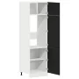 Gabinete para Frigorífico en Roble Negro - 60x57x207 cm | Foro24.es | Tu tienda online para hogar, jardín y más Foro24.es