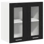 Gabinete de vidrio colgante en roble negro - 60x31x60 cm | Foro24.es | Tu tienda online para hogar, jardín y más Foro24.es