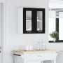 Gabinete de vidrio colgante en roble negro - 60x31x60 cm | Foro24.es | Tu tienda online para hogar, jardín y más Foro24.es