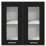 Gabinete de vidrio colgante en roble negro - 60x31x60 cm | Foro24.es | Tu tienda online para hogar, jardín y más Foro24.es