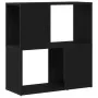 Estantería Negra Roble 60x24x63 cm Madera | Foro24.es | Tu tienda online para hogar, jardín y más Foro24.es