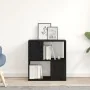 Estantería Negra Roble 60x24x63 cm Madera | Foro24.es | Tu tienda online para hogar, jardín y más Foro24.es