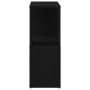 Estantería Negra Roble 60x24x63 cm Madera | Foro24.es | Tu tienda online para hogar, jardín y más Foro24.es