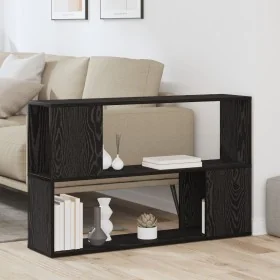Comprar Estantería Negra de Roble 100x24x63 cm de