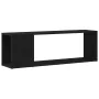 Estante para libros Negro Roble 100x24x32 cm Madera de , Muebles TV - Ref: Foro24-863155, Precio: 39,36 €, Descuento: -5%%