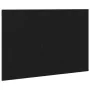 Cabecero de cama Negro Roble 120x1,5x80 cm Madera de ingeniería by , Headboards and footboards - Ref: Foro24-863157, Price: 5...