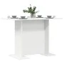 Mesa de Comedor Blanca 110x60x75 cm de Madera Elaborada | Foro24.es | Tu tienda online para hogar, jardín y más Foro24.es