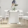 Mesa de Comedor Blanca 110x60x75 cm de Madera Elaborada | Foro24.es | Tu tienda online para hogar, jardín y más Foro24.es