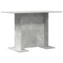 Mesa de Comedor VidaXL Gris Concreto 110x60x75 cm Madera Elaborada de , Mesas de cocina y de comedor - Ref: Foro24-863163, Pr...