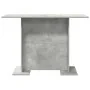 Mesa de Comedor VidaXL Gris Concreto 110x60x75 cm Madera Elaborada de , Mesas de cocina y de comedor - Ref: Foro24-863163, Pr...