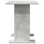 Mesa de Comedor VidaXL Gris Concreto 110x60x75 cm Madera Elaborada de , Mesas de cocina y de comedor - Ref: Foro24-863163, Pr...
