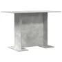 Mesa de Comedor VidaXL Gris Concreto 110x60x75 cm Madera Elaborada de , Mesas de cocina y de comedor - Ref: Foro24-863163, Pr...