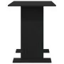 Mesa de Comedor Negro Roble 110x60x75 cm Madera elaborada | Foro24.es | Tu tienda online para hogar, jardín y más Foro24.es