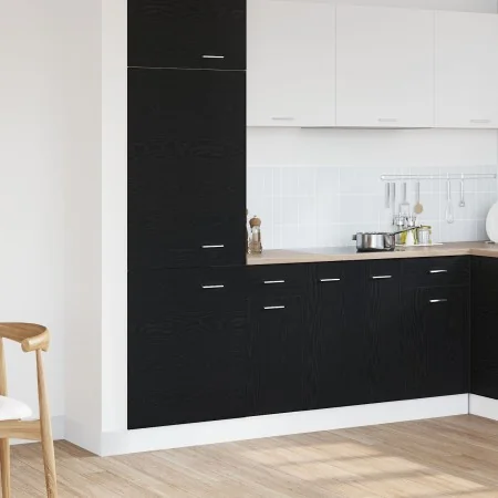 Gabinete con Cajones de Roble Negro - 30x46x81.5 cm | Foro24.es | Tu tienda online para hogar, jardín y más Foro24.es