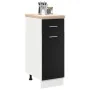 Gabinete con Cajones de Roble Negro - 30x46x81.5 cm | Foro24.es | Tu tienda online para hogar, jardín y más Foro24.es