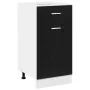 Gabinete de fondo para cajones - Roble negro, 40x46x81.5 cm, Hecho de madera elaborada | Foro24.es | Tu tienda online para hogar, jardín y más Foro24.es