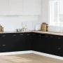 Gabinete Esquinero Inferior de Roble Negro - 75.5x75.5x81.5 cm | Foro24.es | Tu tienda online para hogar, jardín y más Foro24.es