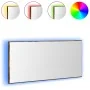 Cabinet de Espejo de Baño con Luz LED Roble Ahumado 80x37 cm de , Tocadores de baño - Ref: Foro24-863303, Precio: 62,39 €, De...