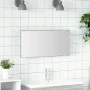 Gabinete de Espejo de Baño con Luz LED Gris Sonoma 80x37 cm by , bathroom vanities - Ref: Foro24-863304, Price: 64,35 €, Disc...