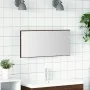 Gabinete Espejo de Baño con Luz LED Roble Marrón 80x37 cm | Foro24.es | Tu tienda online para hogar, jardín y más Foro24.es