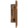 Gabinete de Espejo de Baño con Luz LED Madera Vieja 80x37 cm de , Tocadores de baño - Ref: Foro24-863306, Precio: 62,39 €, De...