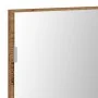Gabinete de Espejo de Baño con Luz LED Madera Vieja 80x37 cm de , Tocadores de baño - Ref: Foro24-863306, Precio: 62,39 €, De...