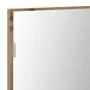 Gabinete de espejo de baño con luz LED acabado roble artesanal 80x37 cm von , Badezimmerwaschtische - Ref: Foro24-863307, Pre...