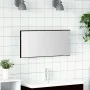 Armario Espejo de Baño con Luz LED Roble Negro 80x37 cm von , Badezimmerwaschtische - Ref: Foro24-863308, Preis: 66,27 €, Rab...