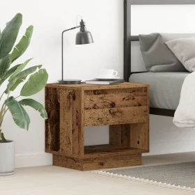 Cabinet de Noche Madera Vieja 45x34x44 cm Madera