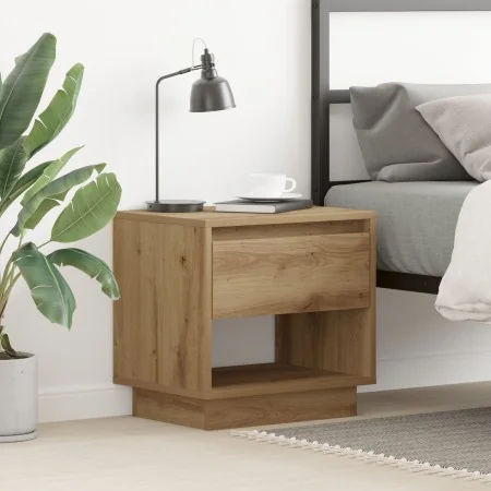 Cabinet de Noche Roble Artesanal 45x34x46 cm Madera Elaborada | Foro24.es | Tu tienda online para hogar, jardín y más Foro24.es